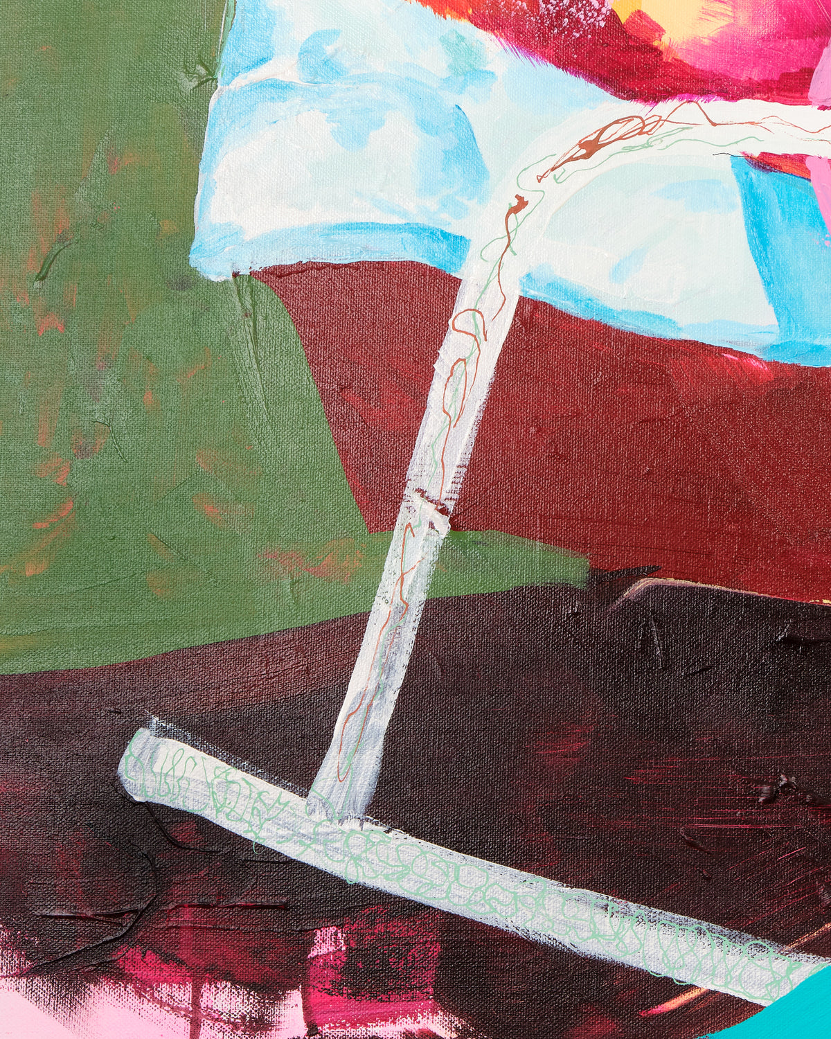 "Figure on a Lounger"