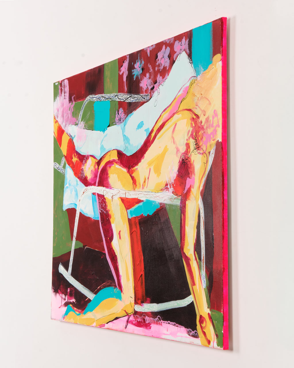"Figure on a Lounger"